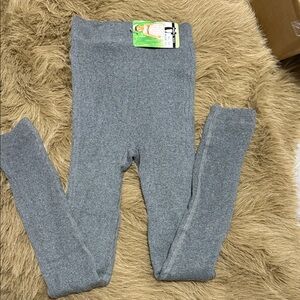 Gray Kids Leggings